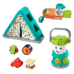 Fisher Price Let's Go Camping Gift Set Infant Learning Toys